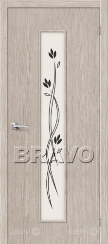 Межкомнатная дверь Тренд-14 (3D Cappuccino)