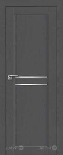 Межкомнатная дверь ProfilDoors 2-75 XN Грувд (графит)