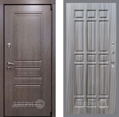 Дверь Рекс (REX) Пренмиум-S FL-33 Сандал грей