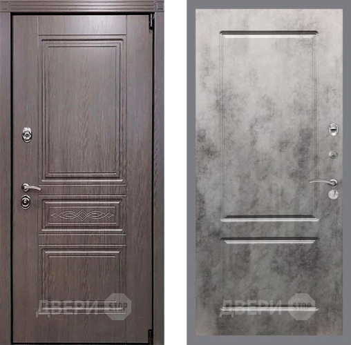 Дверь Рекс (REX) Пренмиум-S FL-117 Бетон темный