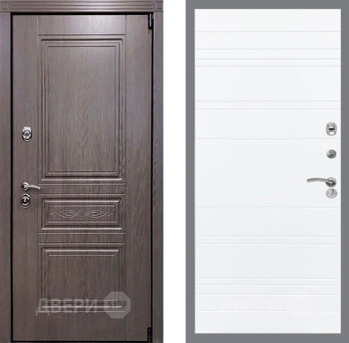 Входная металлическая Дверь Рекс (REX) Пренмиум-S Line Силк Сноу