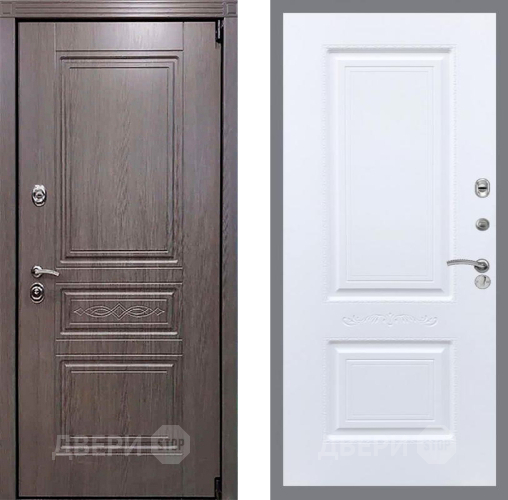 Дверь Рекс (REX) Пренмиум-S Смальта Силк Сноу