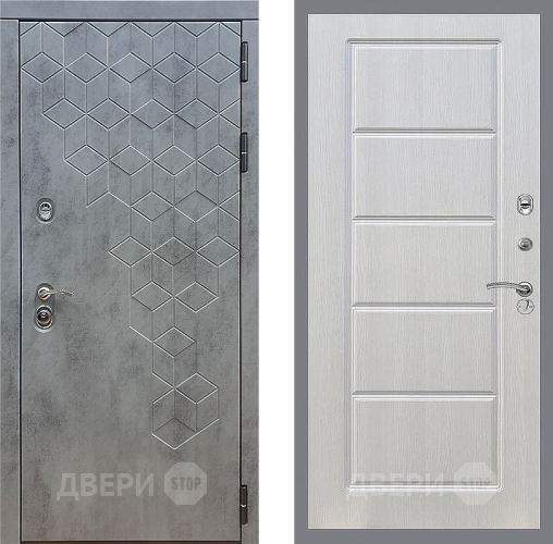 Дверь Стоп БЕТОН ФЛ-39 Лиственница беж