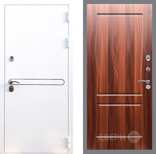 Дверь Стоп Лайн Вайт ФЛ-117 Итальянский орех