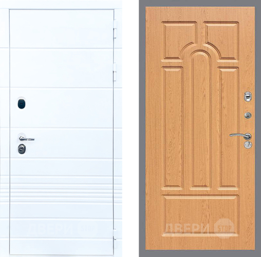 Дверь Стоп ТРЕНДО ФЛ-58 Дуб