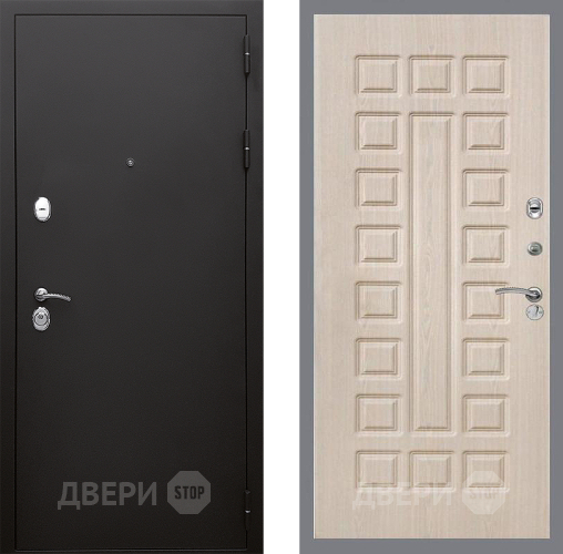 Дверь Стоп КЛАССИК Шагрень ФЛ-183 Беленый дуб