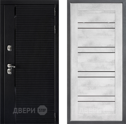 Дверь Дверной континент ДК-1 ФЛ-49 Бетон снежный