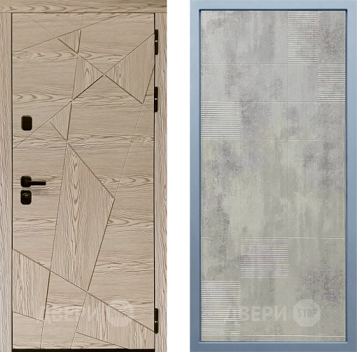 Дверь Дива МД-97/1 Д-4 Бетон темный