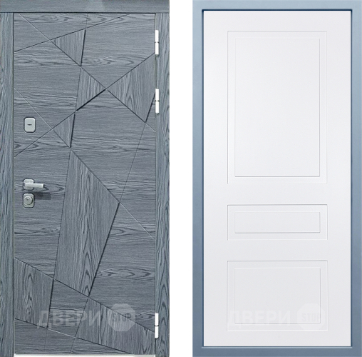 Дверь Дива МД-97/3 Н-13 Белый