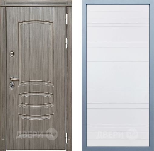 Дверь Дива МД-42 Д-5 Белый