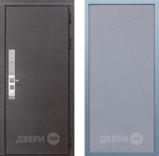 Входная металлическая Дверь Дива МХ-39 STR Д-11 Силк Маус