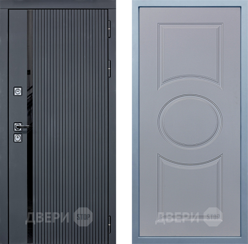 Входная металлическая Дверь Дива МХ-46 STR Д-8 Силк Маус