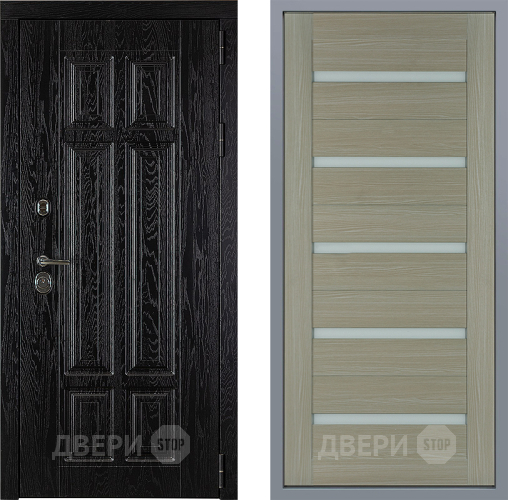 Дверь Заводские двери Мюнхен СБ-1 Капучино