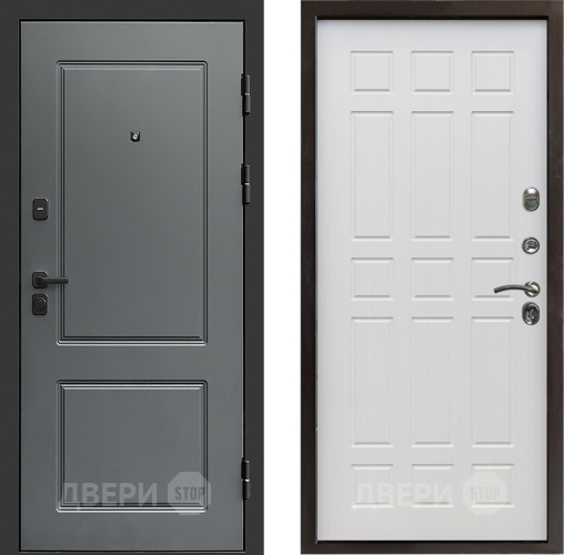 Входная металлическая Дверь Престиж Verona Спарта Лиственница белая