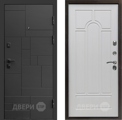 Дверь Престиж Kvadro Арка Лиственница белая