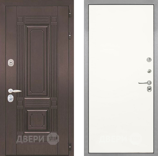 Входная металлическая Дверь Интекрон (INTECRON) Италия Гладкая Слоновая кость