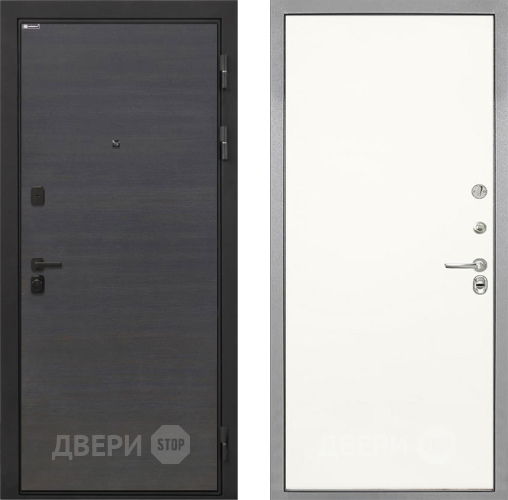 Дверь Интекрон (INTECRON) Профит Black Эковенге Гладкая Слоновая кость