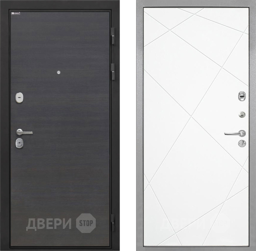 Входная металлическая Дверь Интекрон (INTECRON) Гектор Эковенге Лучи-М Софт милк