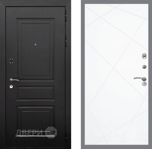 Дверь Рекс (REX) 6 Венге FL-291 Силк Сноу