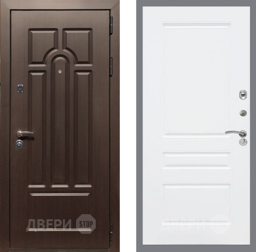 Дверь Рекс (REX) Эврика FL-243 Силк Сноу