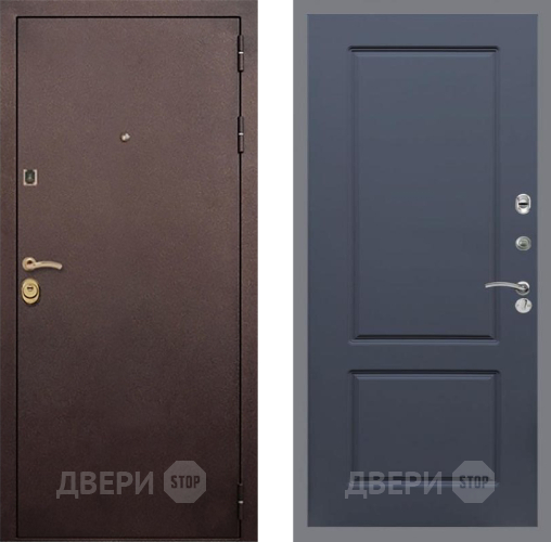 Входная металлическая Дверь Рекс (REX) Лайт 3К FL-117 Силк титан