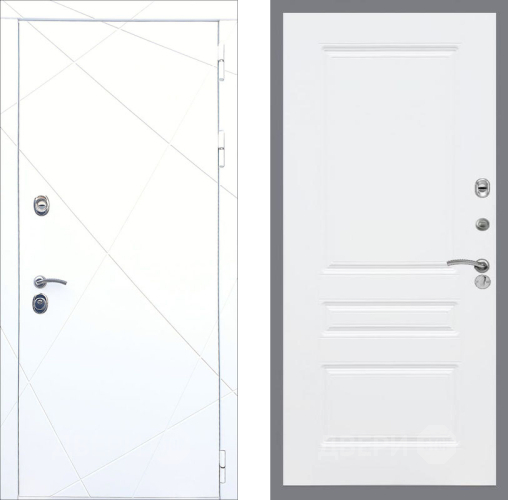 Дверь Рекс (REX) 13 Силк Сноу FL-243 Силк Сноу