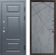 Дверь Престиж TERMO с терморазрывом Премиум Грэй Лучи Бетон темный