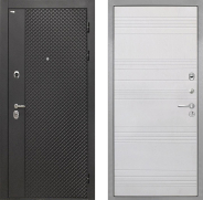 Дверь Интекрон (INTECRON) Олимпия Black 4К ФЛ-316 Белый ясень 860х2050 мм