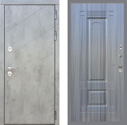 Дверь Рекс (REX) 22 FL-2 Сандал грей 960х2050 мм