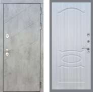 Дверь Рекс (REX) 22 FL-128 Сандал белый 960х2050 мм