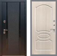 Дверь Рекс (REX) 25 FL-128 Беленый дуб 860х2050 мм